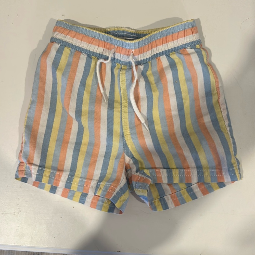 Jaine & Jack boy swim shorts 6-12 months.